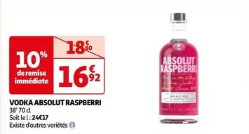 Absolut - Vodka Raspberri