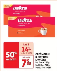 Lavazza - Café Moulu Il Mattino