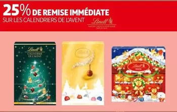 Lindt - Sur Les Calendriers De L'Avent