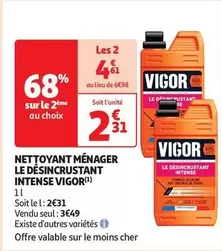 Vigor - Nettoyant Ménager Désincrustant Intense : Élimine les taches tenaces avec efficacité !