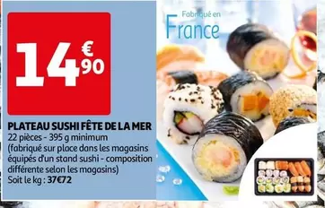 Plateau Sushi Fête De La Mer