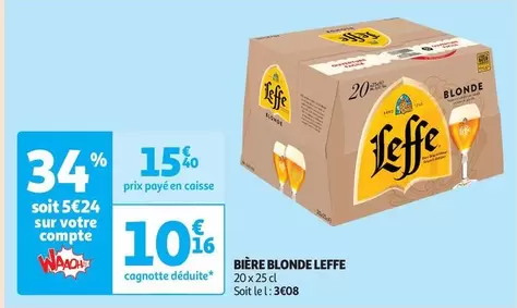 Leffe - Bière Blonde