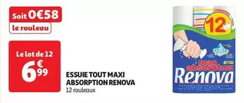 Renova - Essuie Tout Maxi Absorption