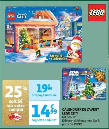 LEGO - Calendrier De L'Avent City