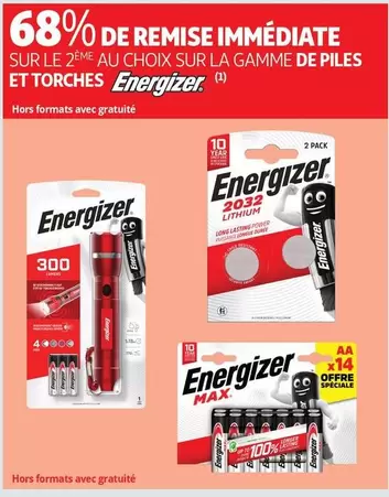 Energizer - Sur La Gamme De Piles Et Torches