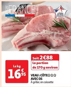 Veau: Côte Avec Os