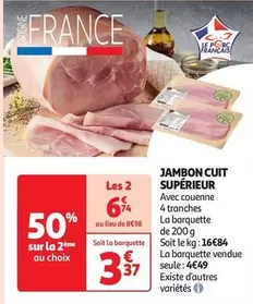 Jambon Cuit Supérieur