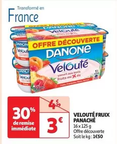 Danone - Velouté Fruix Panaché