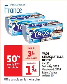 Nestlé - Yaos Stracciatella