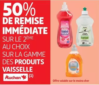 Auchan - Sur La Gamme Des Produits Vaisselle