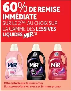 Mir - Sur La Gamme Des Lessives Liquides