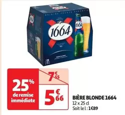 Kronenbourg 1664 - Bière Blonde 