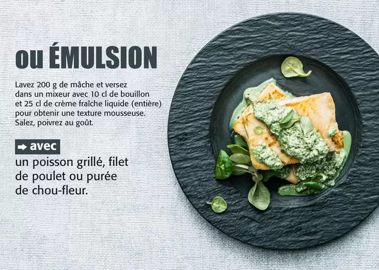 Un Poisson Grillé, Filet De Poulet Ou Purée De Chou-fleur. offre sur Colruyt