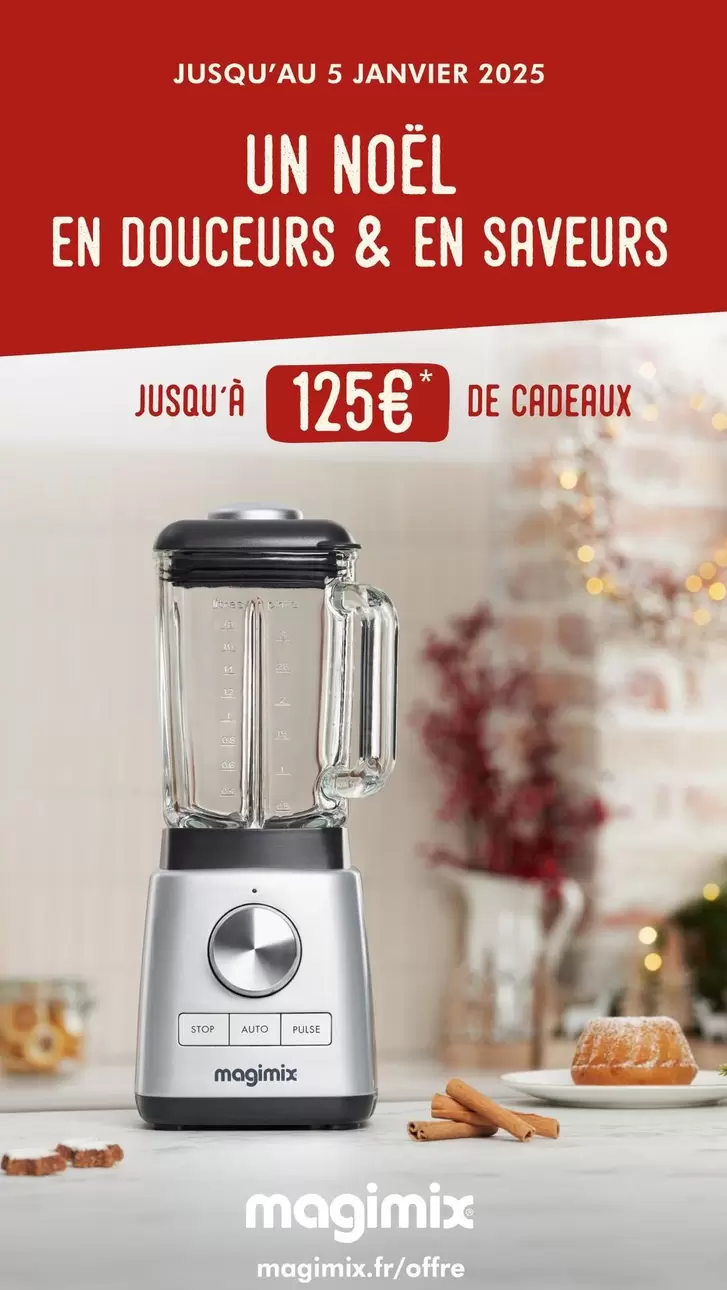 Magimix - De Cadeaux offre à 125€ sur Group Digital