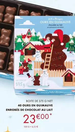 Enrobés De Chocolat Au Lait offre à 23€ sur Jeff de Bruges