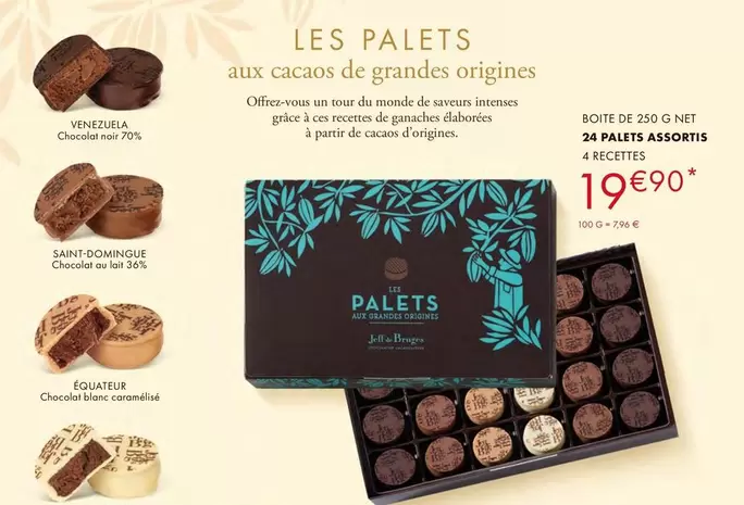 24 Palets Assortis offre à 19,9€ sur Jeff de Bruges