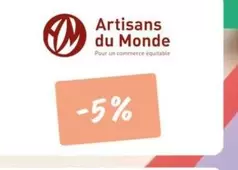 Artisans Du Monde offre sur Macif