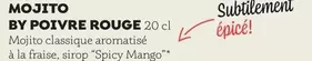 Mojito offre sur Poivre Rouge