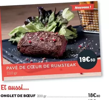 Onglet De Bœuf offre à 19,5€ sur Poivre Rouge