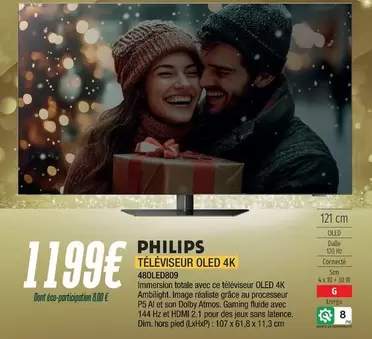 HP - Televiseur Oled 4k offre à 1199€ sur Proxi Confort