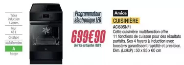 Amica - Cuisinière offre à 699,9€ sur Proxi Confort