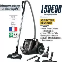 Samsung - Aspirateur Sans Sac offre à 159,9€ sur Proxi Confort