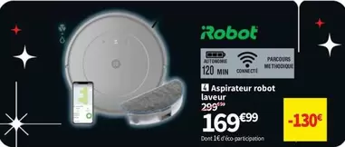 Robot - Aspirateur  Laveur offre à 169,99€ sur Conforama