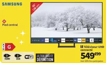 Samsung - Téléviseur Uhd Connecte offre à 549,99€ sur Conforama