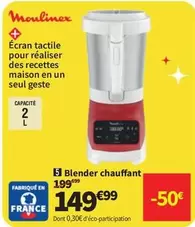 Moulinex - Blender Chauffant offre à 149,99€ sur Conforama