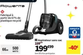 Rowenta - Aspirateur Sans Sac