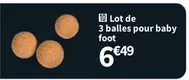 Lot De 3 Balles Pour Baby Foot