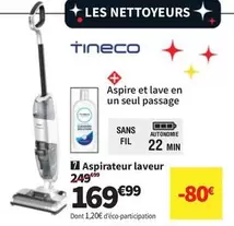 Tineco - Aspirateur Laveur