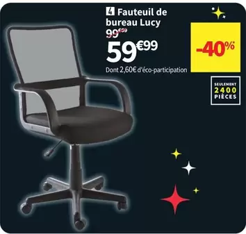 Fauteuil De Bureau Lucy