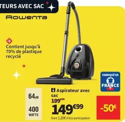 Rowenta - Aspirateur Avec Sac