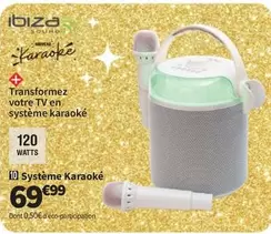 Ibiza - Système Karaoké