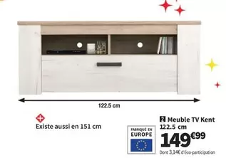 Meuble Tv Kent offre à 149,99€ sur Conforama