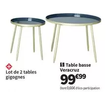 Table Basse Veracruz offre à 99,99€ sur Conforama