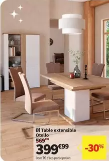 Table Extensible Otello offre à 399,99€ sur Conforama