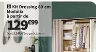 Kit Dressing 80 Cm Modulix À Partir De offre à 129,99€ sur Conforama