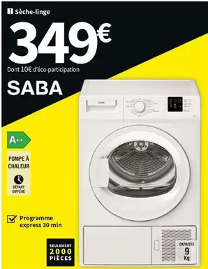 saba - Sèche-linge