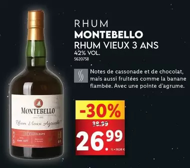 Montebello - Rhum