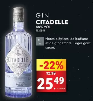 Citadelle - G In