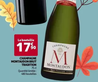 Montaudon - Champagne Brut Tradition