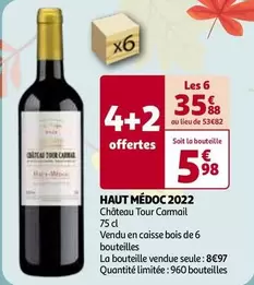 Château Tour Carmail - Haut Medoc 2022