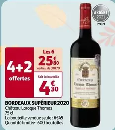 Château Laroque Thomas - Bordeaux Supérieur 2020