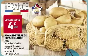 Pomme De Terre De Consommation