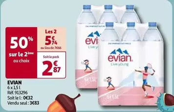 Evian - 6x1.5l