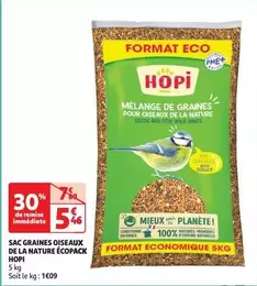 Mix - Sac Graines Oiseaux De La Nature Ecopack