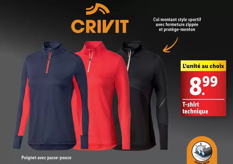 Crivit - T-Shirt Technique 