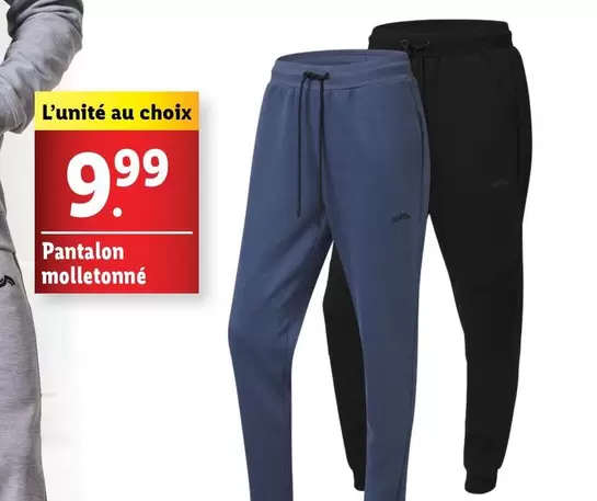 Pantalon Molletonné